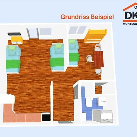 K11 Fuer Monteure In Апартаменты Хемниц